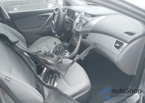 2013 Hyundai Elantra Gls from USA, damaged, VIN 5NPDH4AE9DH399026